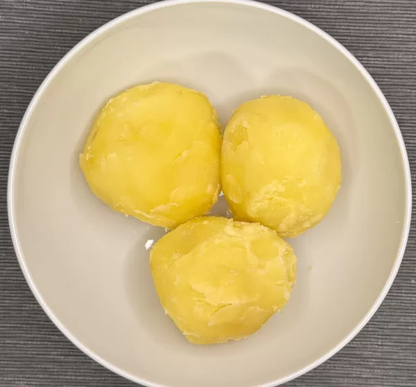 Kartupeļu šķirne 'Rigonda', vārīti bumbuļi